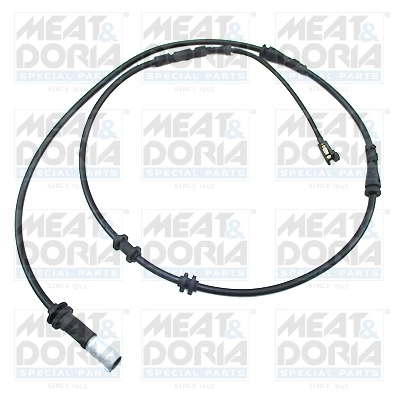 Warning Contact, brake pad wear